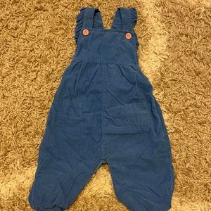 Baby Boden blue overalls size 6-12 months